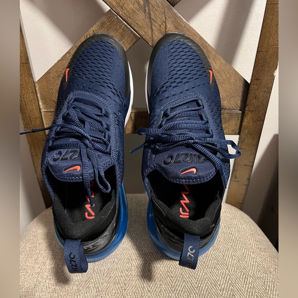 NIKE men blue sneakers /size 12 - Picture 2 of 12